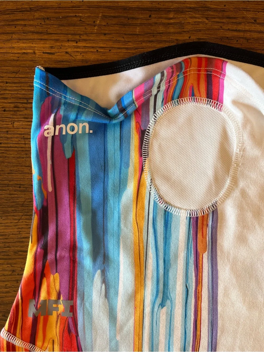 anon. Multicolor Drip Balaclava Face Mask/ Neck Gaiter